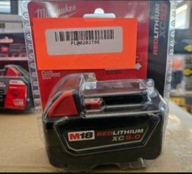 Milwaukee M18 XC 5.0 AH Battery