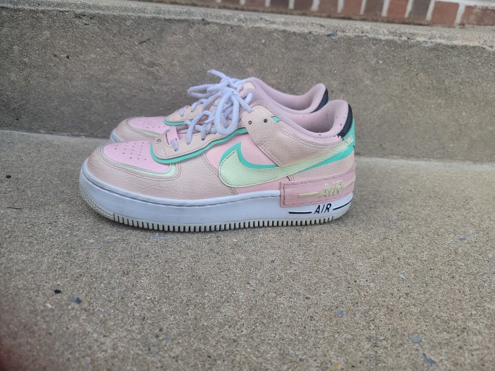 Pink Pastel Air Force Ones