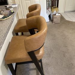 leather stools 