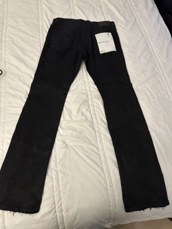 purple jeans flared size 33