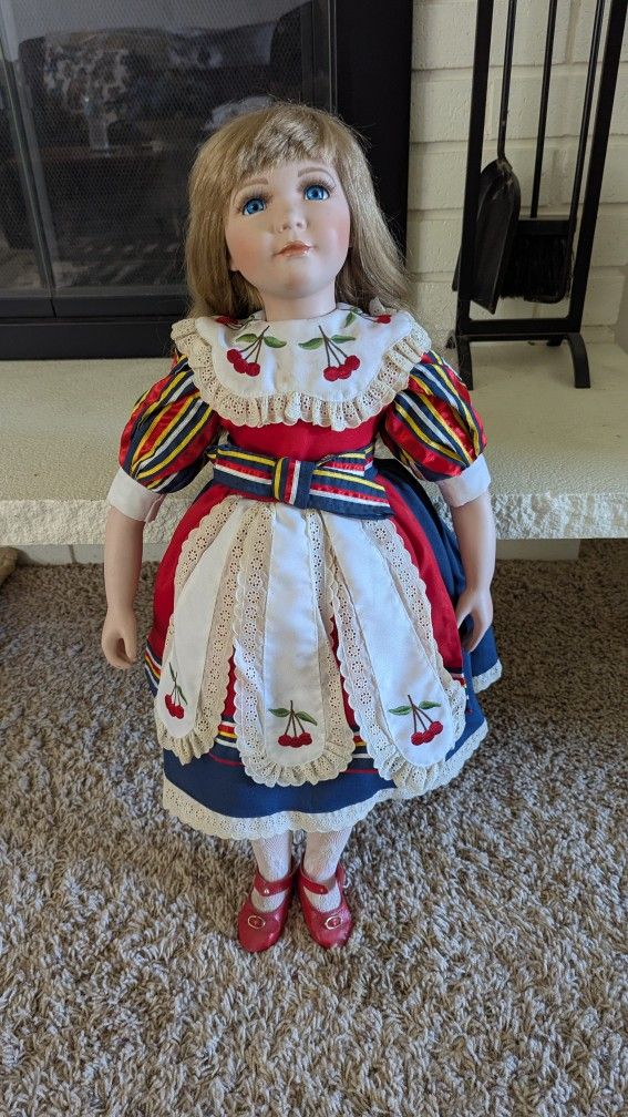 Treasures Forever "Monica" Porcelain Doll