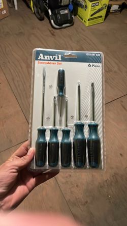 Anvil 6-Piece Screwdriver Set