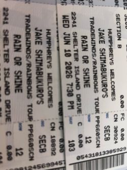 Jake Shimabukuro tickets