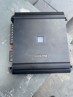 4 channel alpine amp