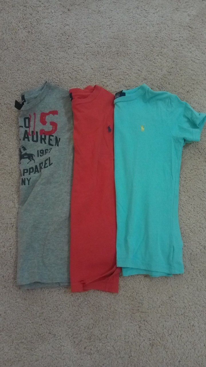 3 polo shirts for boys