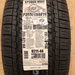 Dunlop JP5000 DSST P245/40/RF19