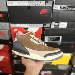 Jordan Winterized Archaeo Brown 3s size 9.5 VNDS