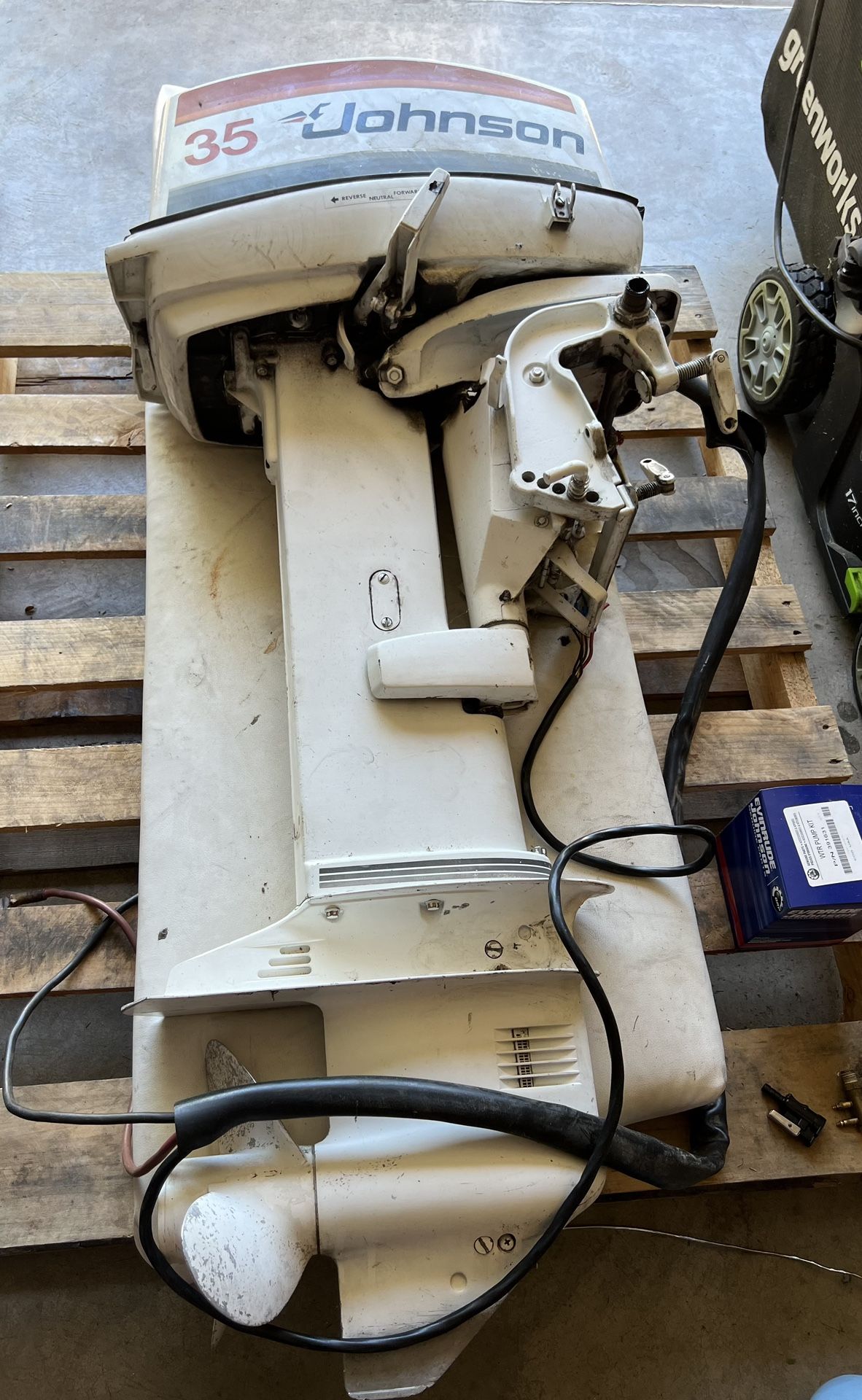 Johnson 2 Stroke 35 HP Outboard