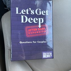 Let’s Get Deep