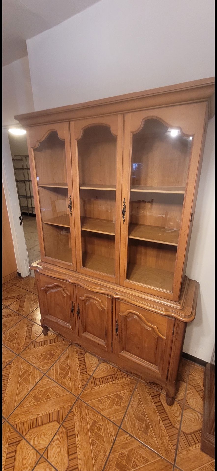 China Cabinet Solid Wood $20.00