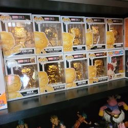 Marvel Studios Gold Edition Funko Pops!!