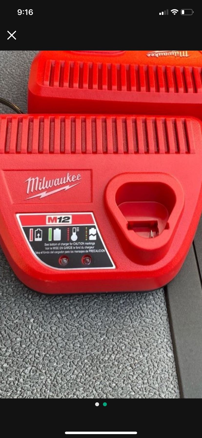 Milwaukee M 12 Charger
