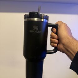 Black Stanley Water Bottle