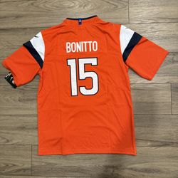 Denver Broncos Nik Bonitto Orange Stitched Jersey, S To 3Xl 