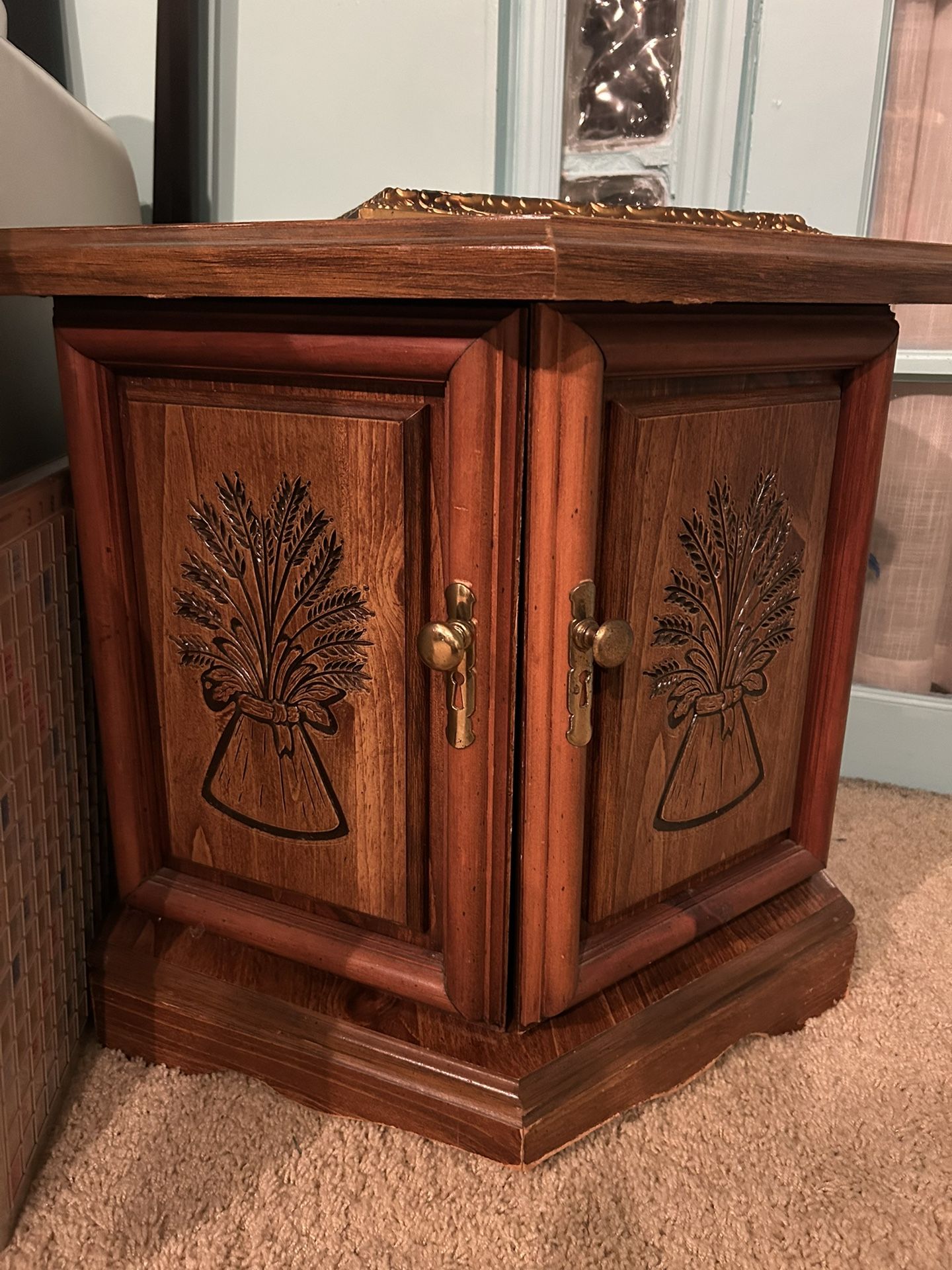 Accent Table Cabinet For Sale