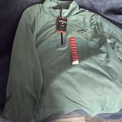 XL Sagebrush green Callaway zip up - UPF protection