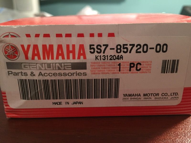 Yamaha motorcycle or boat oil gauge part, New.