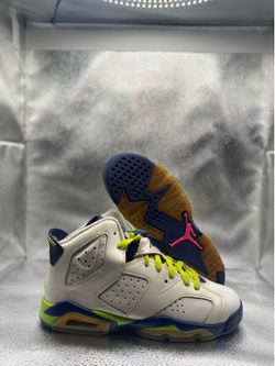 Air Jordan 6 fierce green GS