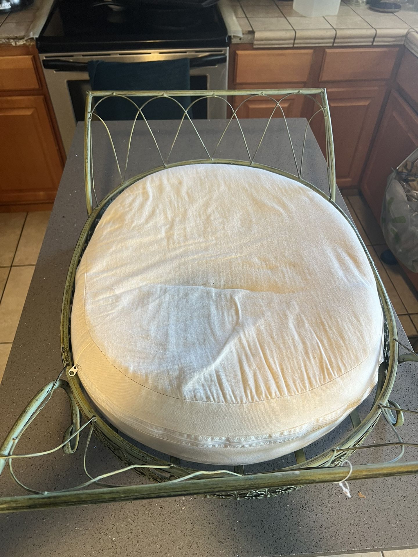 Dog Bed Metal With Cushion $55 OBO