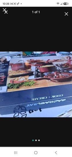 Rachael Ray 11pc Cookware Set. new