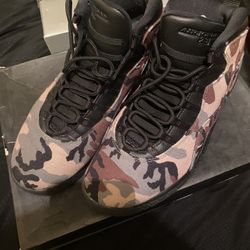 Air Jordan 10 Retro 'Woodland Camo'