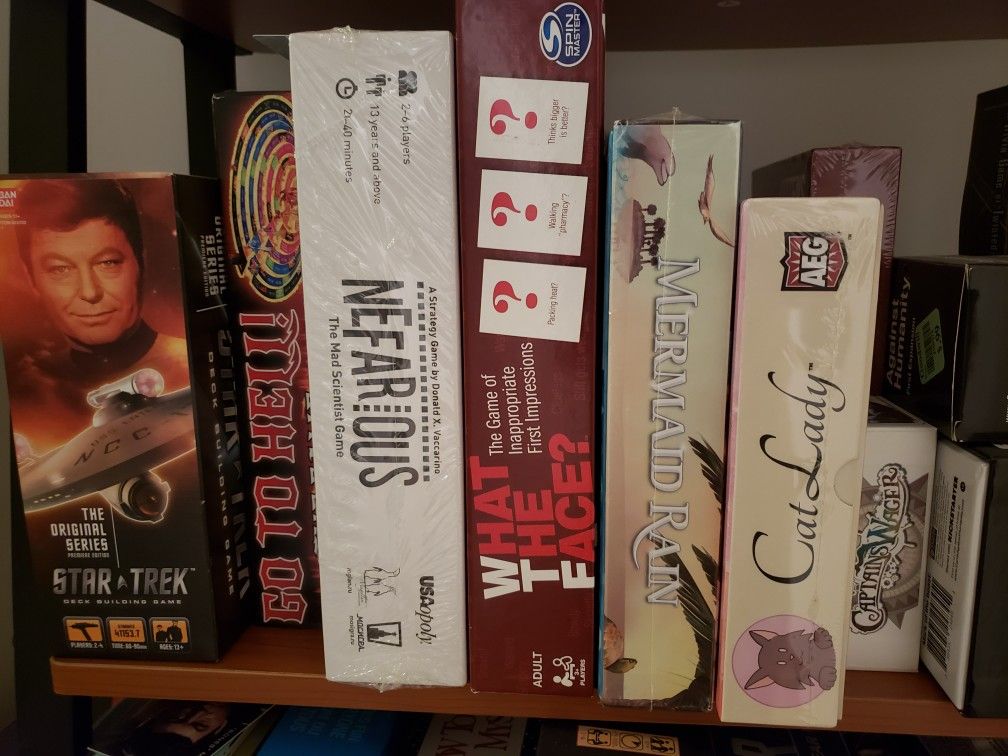 Assorted board games