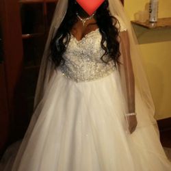 Wedding Dress Size 12 To 16