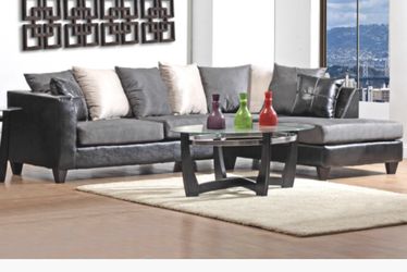 New Grey Sectional Couch