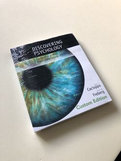 Discovering psychology text book