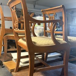 1920’s Harpback Dining Set