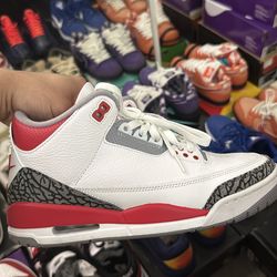 🔥FOR SALE : Air jordan 3 "Fire Red"