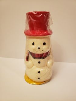 Vintage Christmas candle