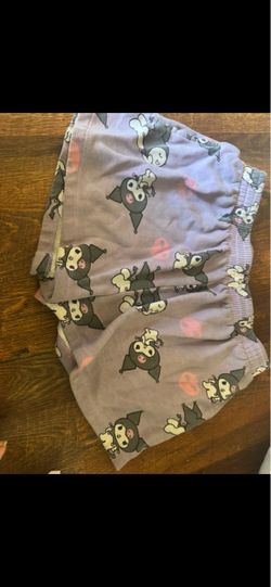 Kuromi Print Pajama Shorts