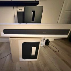 Sonos Ultra Arc soundbar And Sonos Subwoofer Gen 4 Help me write this in a better way " I've only had for a couple of months, basically new, only sell