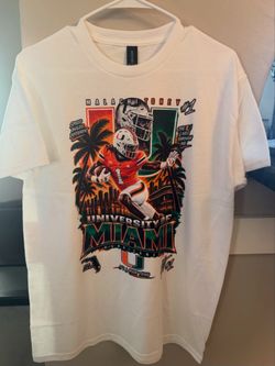 Miami Hurricanes Malachi Toney #1 Shirt 🧡💚