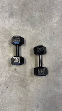 30lb dumbbells