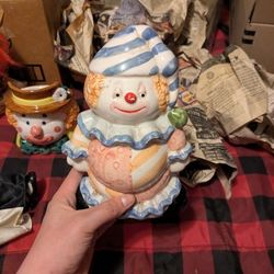 Vintage Clown Coin Bank