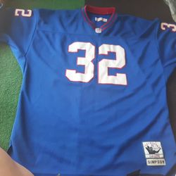 Old Throw Back OJ Simpson Jersey extra Large