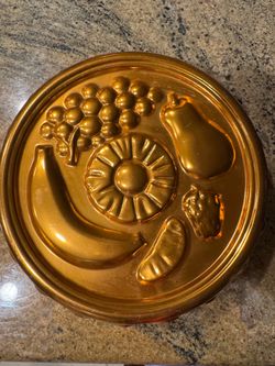 Copper Jello Mold