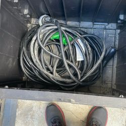 RV Electric Cables 30 AMP Three Set Two 25 Length One 50 Length 