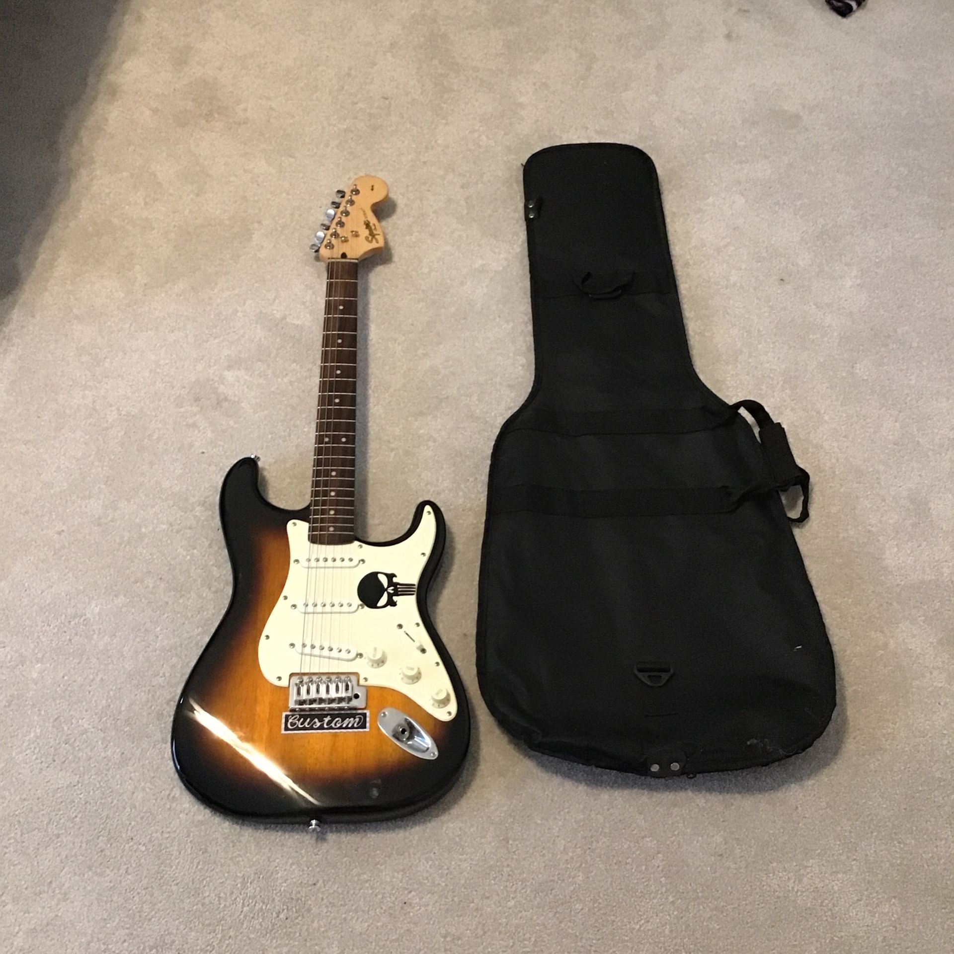 Guitar With Case
