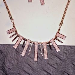 Sophia & Kate Necklace & Earring Set NEW