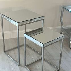 Glass Side Table