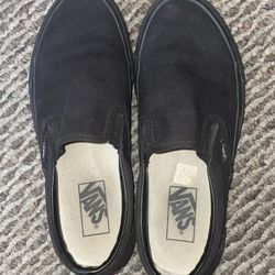 Black Slipon Vans