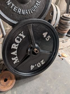 45 lb pair of Olympic 2 inch hole weights