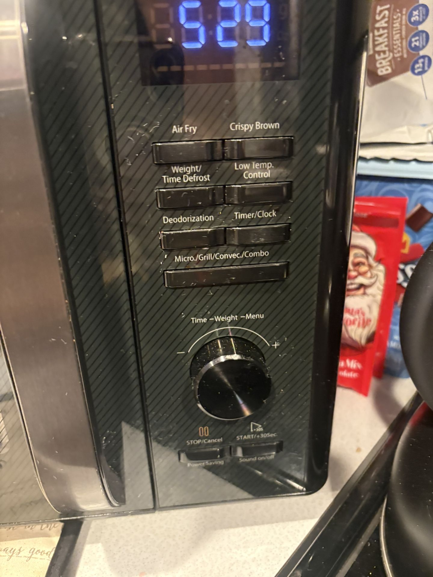 Microwave/airfryer