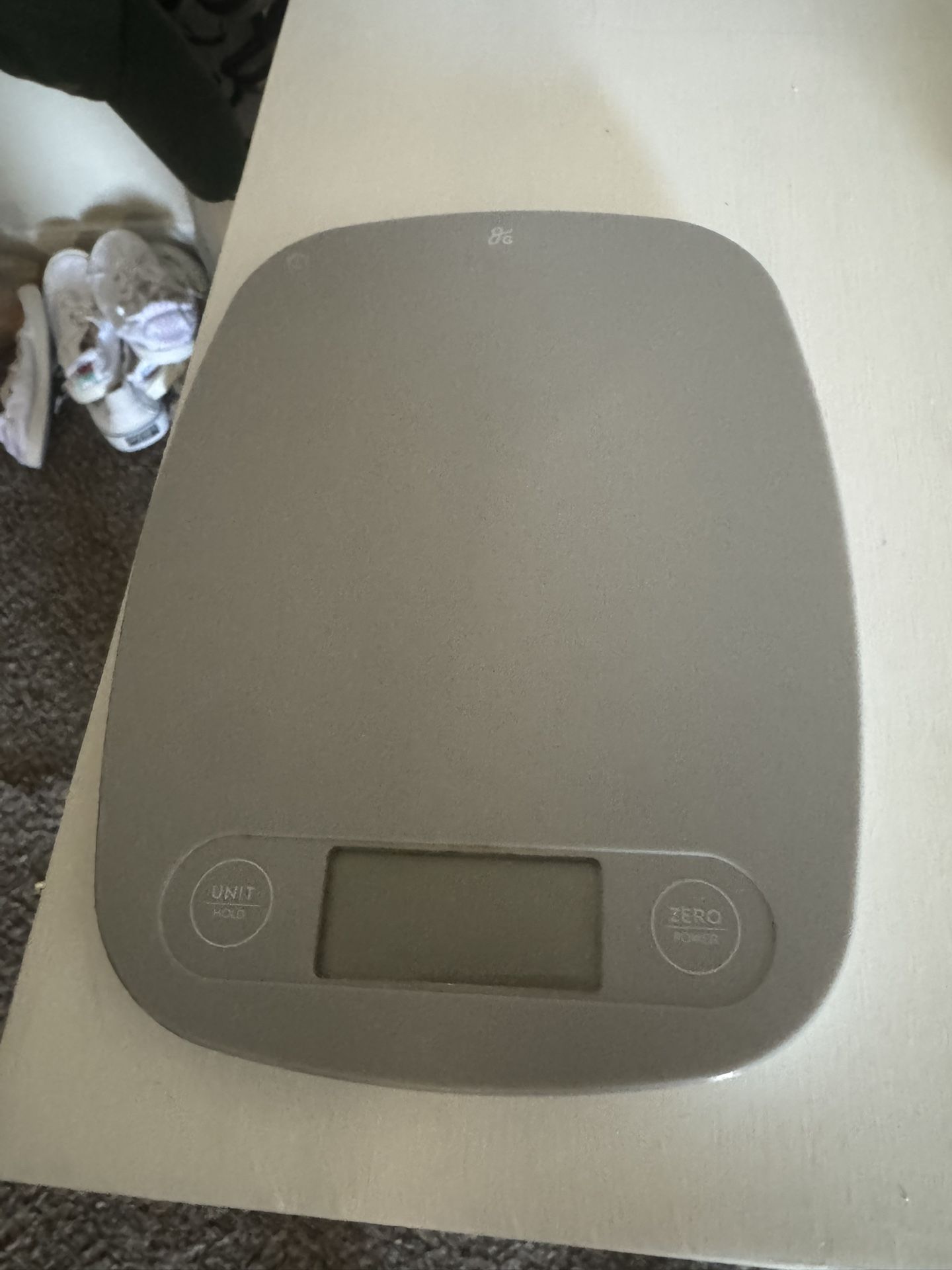Digital Kitchen Scale – Grey (Great Condition) – $7