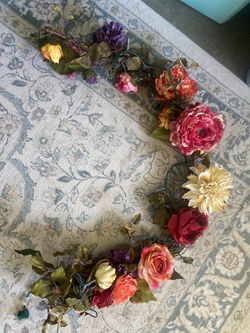 Wedding Decor Flowers And Greenery $20