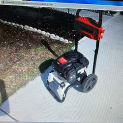 Craftsman 7.25 HP Pressure Washer Engine And Cart For Parts 