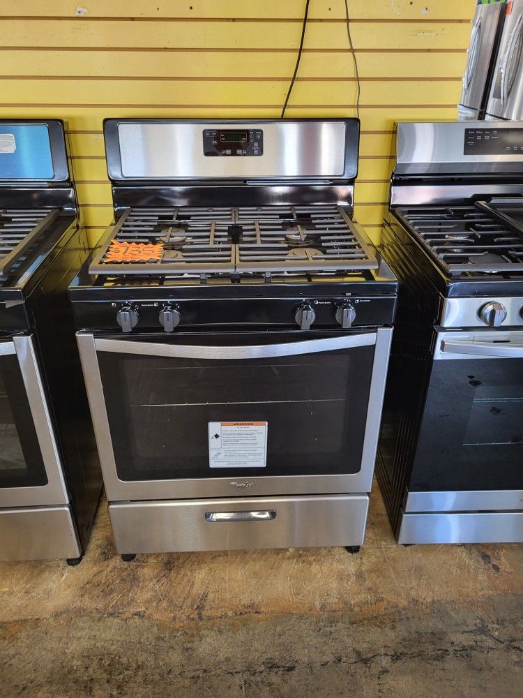 New Whirlpool 4 Burner Gas Stove 30" Wide for Sale in Pasadena, CA